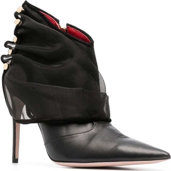 HARDOT SHEER OVERLAY ANKLE BOOTIES SIZE 39 NEW!!!! - Picture 12 of 12